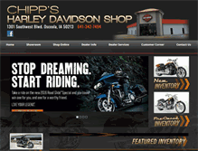 Tablet Screenshot of chippshd.com